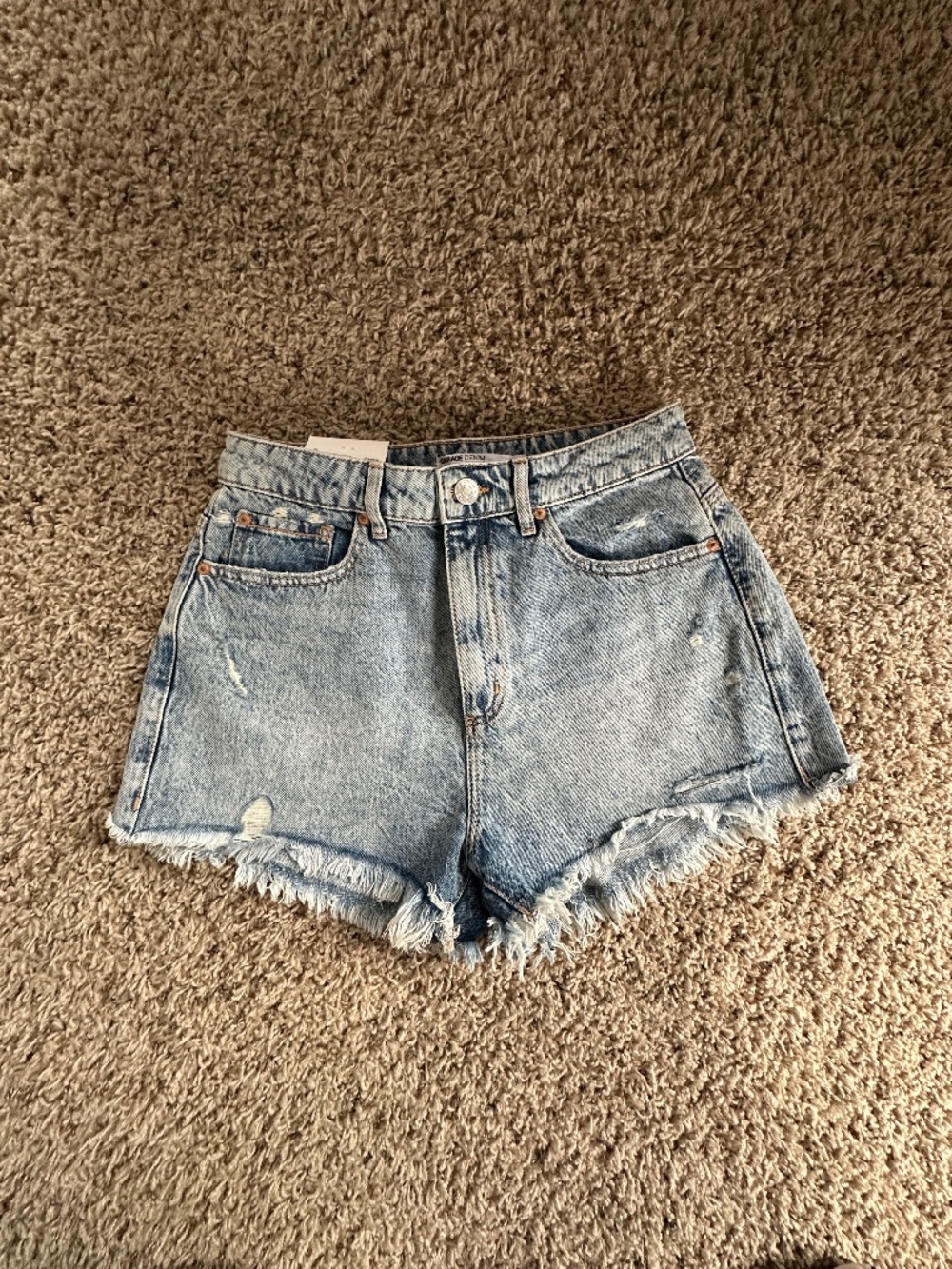 Garage Denim Shorts – Size 27 | Festival Style | NWT